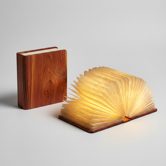 3D Creative LED Book Folding Lamp RGB 5 Color，Unique Gifts for Book Lovers