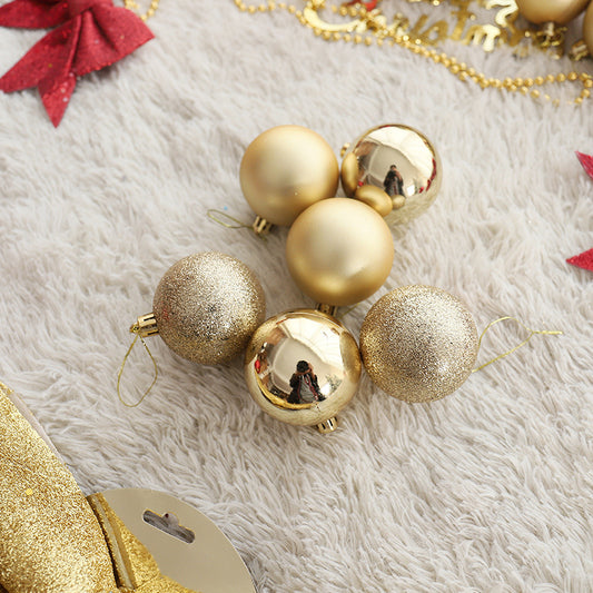 6 PCS Christmas Tree Baubles