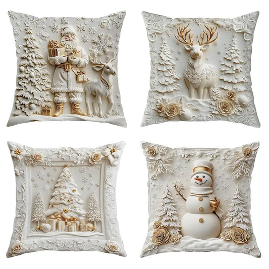 Christmas Themed Cushion Cover